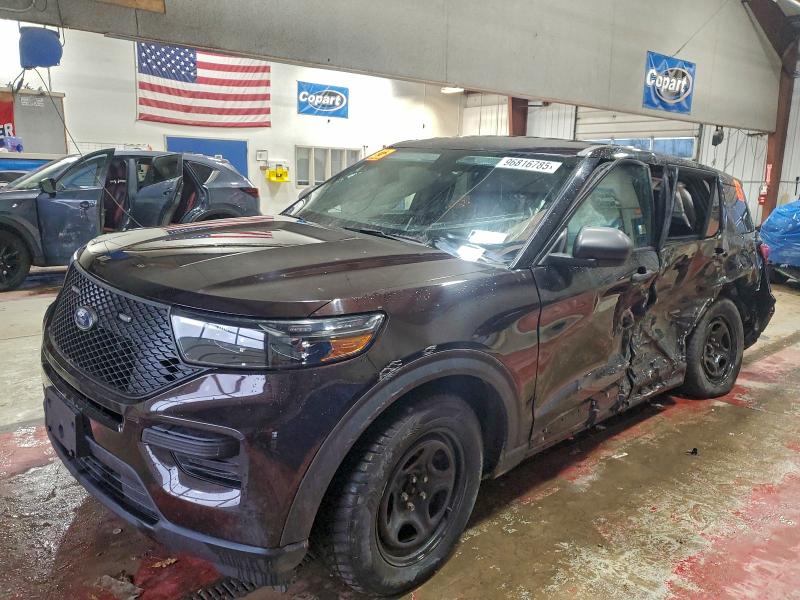 FORD EXPLORER P 2021 with VIN 1FM5K8AB5MGB96606 - Photo from auction