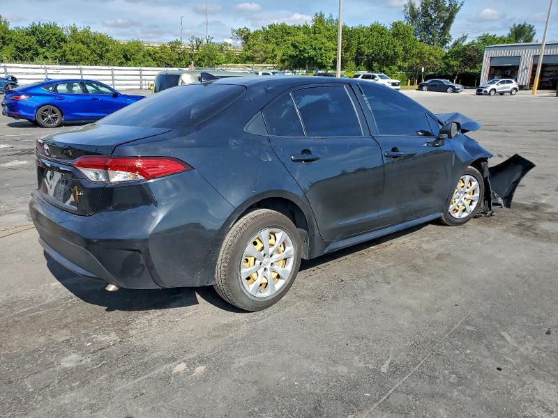 Photo 3 from auction – 2021 TOYOTA COROLLA LE with VIN JTDEPMAE6MJ123725