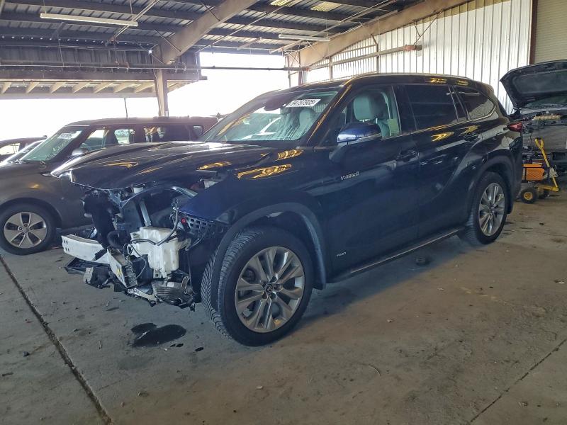 TOYOTA HIGHLANDER 2021 with VIN 5TDDBRCH4MS023656 - Photo from auction