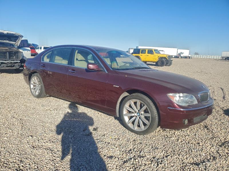 Photo 4 from auction – 2007 BMW 750 with VIN WBAHN835X7DT67630