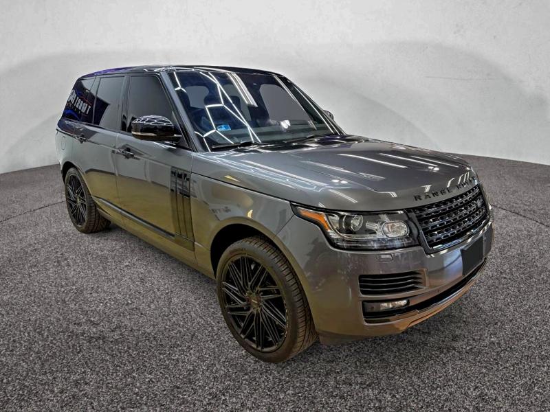 LAND ROVER RANGE ROVE 2016 with VIN SALGS2EF1GA266819 - Photo from auction