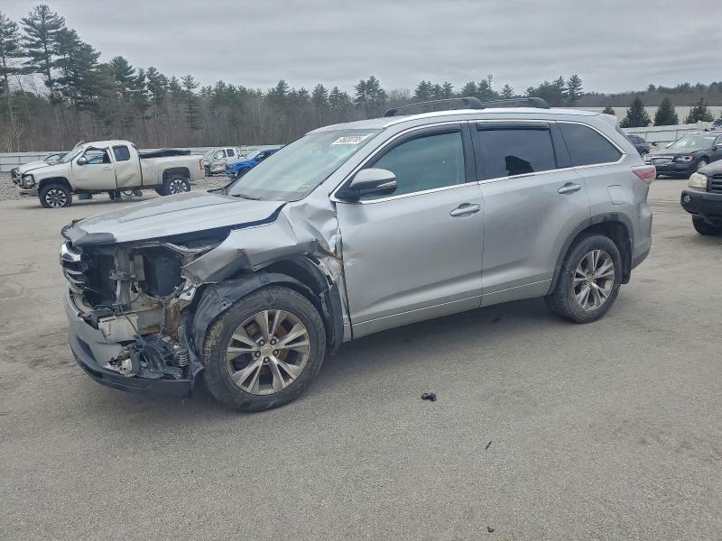 TOYOTA HIGHLANDER 2015 with VIN 5TDJKRFH5FS133293 - Photo from auction