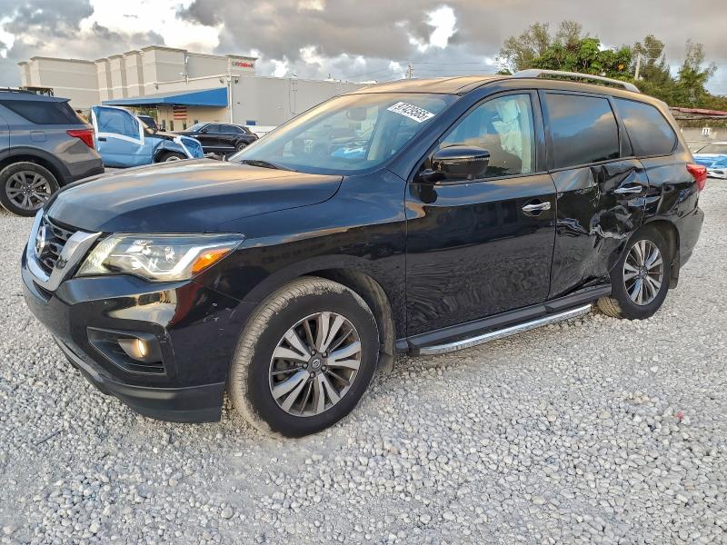 NISSAN PATHFINDER 2019 with VIN 5N1DR2MN8KC614686 - Photo from auction