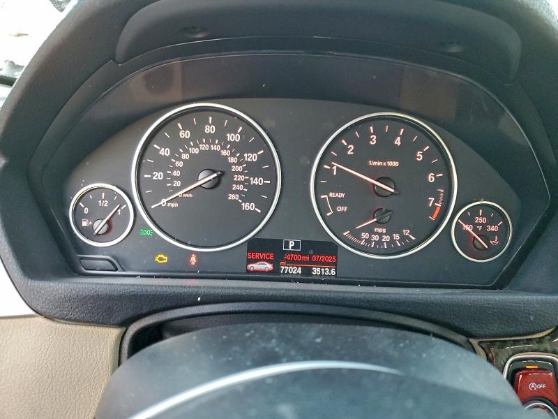 Photo 9 from auction – 2015 BMW 320 I XDRI with VIN WBA3C3G57FNT53562
