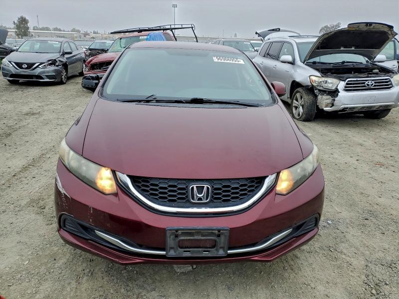 Photo 5 from auction – 2013 HONDA CIVIC LX with VIN 2HGFB2F59DH526309