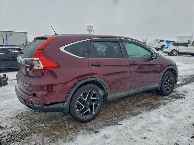 Photo 3 from auction – 2016 HONDA CR-V SE with VIN 5J6RM4H43GL071643