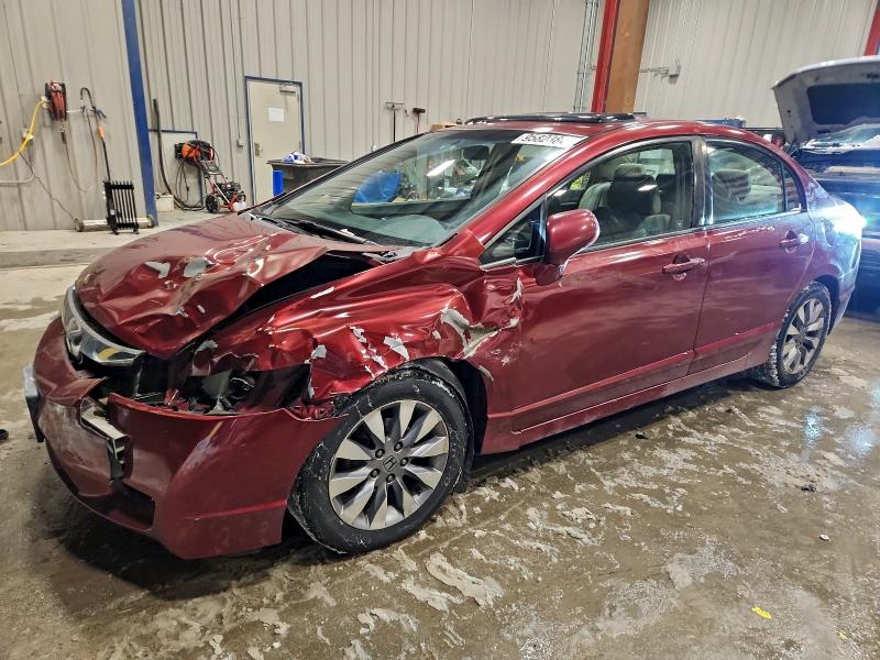 Photo 1 from auction – 2009 HONDA CIVIC EX with VIN 2HGFA16839H335984