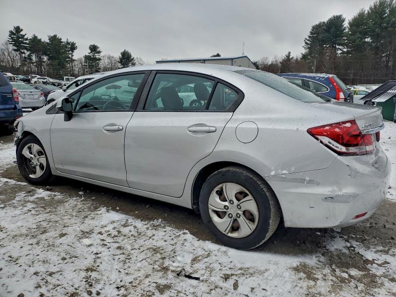 Photo 2 from auction – 2013 HONDA CIVIC LX with VIN 19XFB2F50DE272273