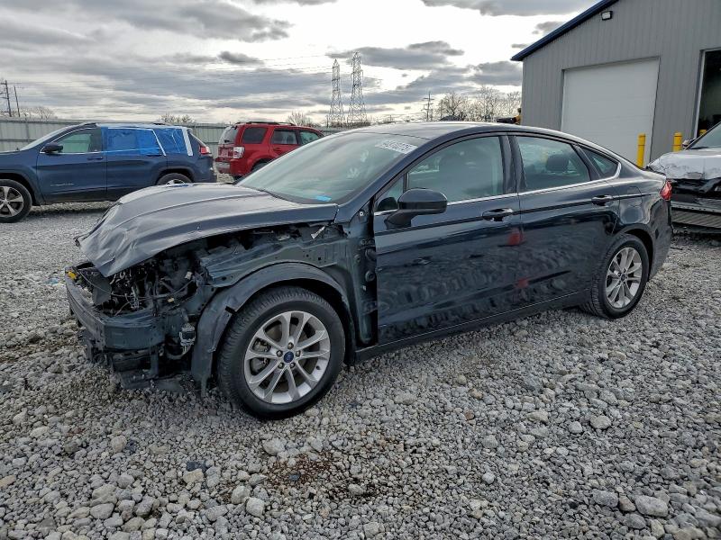 FORD FUSION SE 2020 with VIN 3FA6P0HD0LR245615 - Photo from auction