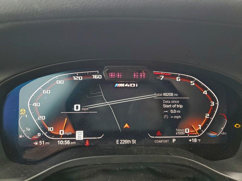 Photo 9 from auction – 2022 BMW X4 M40I with VIN 5UX43DT04N9K07567