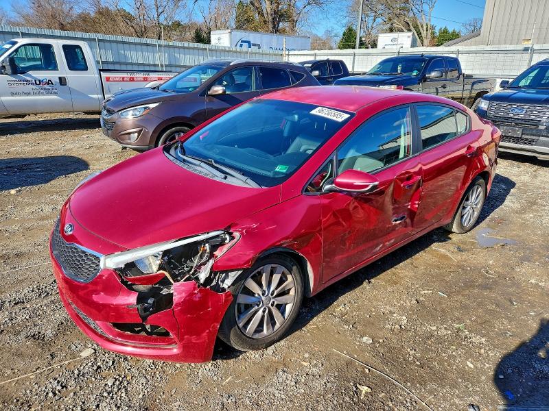 KIA FORTE LX 2014 with VIN KNAFX4A63E5140535 - Photo from auction
