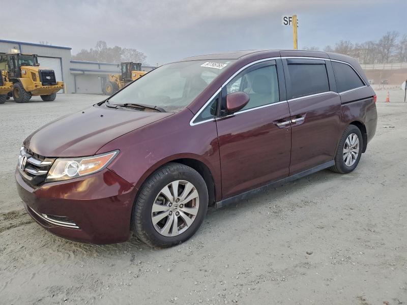 HONDA ODYSSEY EX 2015 with VIN 5FNRL5H69FB066948 - Photo from auction