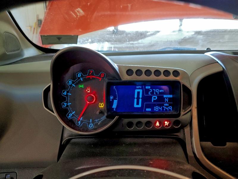 Photo 9 from auction – 2012 CHEVROLET SONIC LT with VIN 1G1JC5SH2C4163864