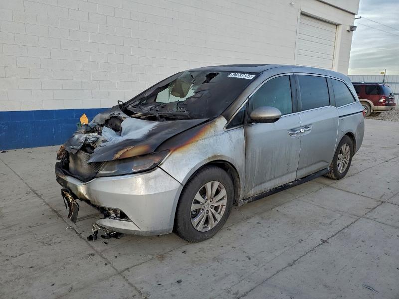 HONDA ODYSSEY EX 2015 with VIN 5FNRL5H62FB070582 - Photo from auction