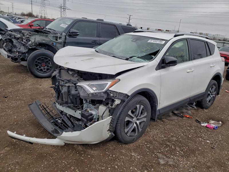 TOYOTA RAV4 LE 2017 with VIN JTMBFREVXHJ106784 - Photo from auction