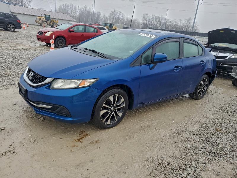 HONDA CIVIC EX 2015 with VIN 19XFB2F8XFE022990 - Photo from auction