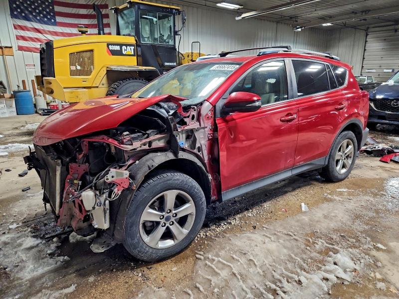 TOYOTA RAV4 XLE 2015 with VIN JTMRFREV5FD169740 - Photo from auction