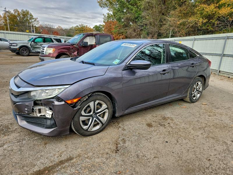 HONDA CIVIC LX 2017 with VIN 19XFC2F50HE081679 - Photo from auction