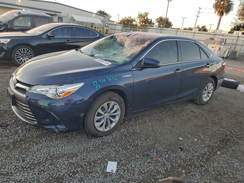 TOYOTA CAMRY HYBR 2016 with VIN 4T1BD1FK8GU184064 - Photo from auction