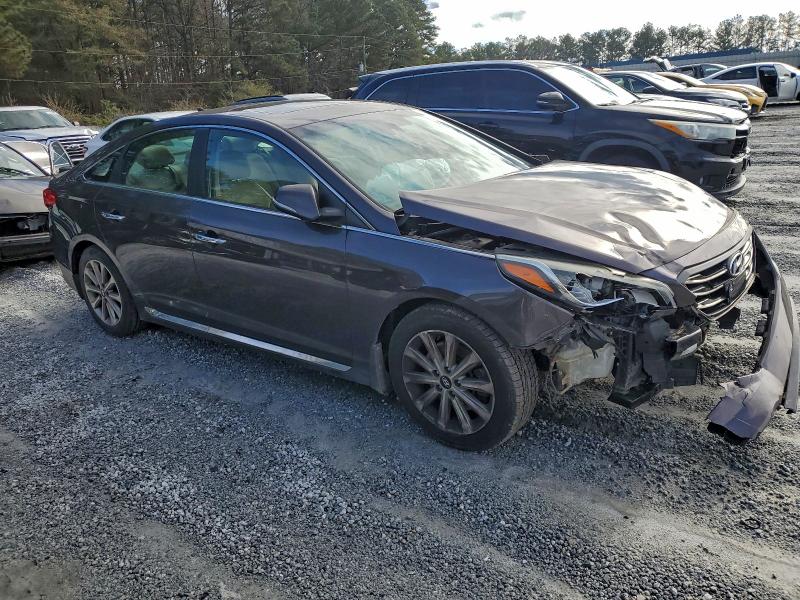 Photo 4 from auction – 2017 HYUNDAI SONATA SPO with VIN 5NPE34AF5HH577984