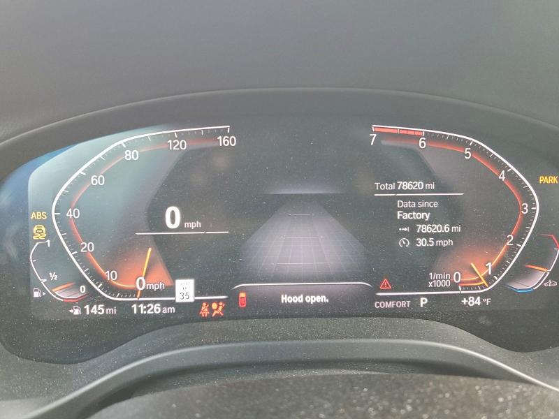 Photo 9 from auction – 2020 BMW X3 SDRIVE3 with VIN 5UXTY3C05L9B57981
