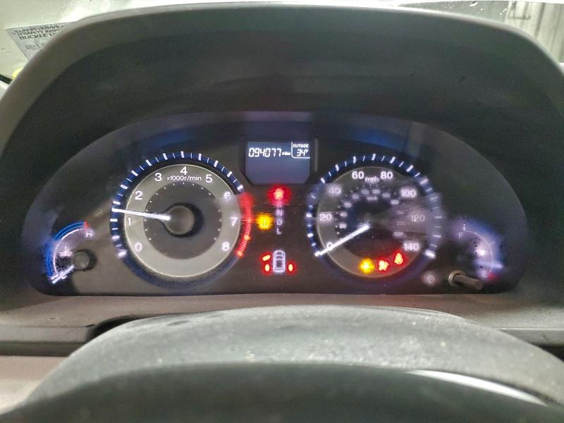 Photo 9 from auction – 2012 HONDA ODYSSEY EX with VIN 5FNRL5H61CB093105