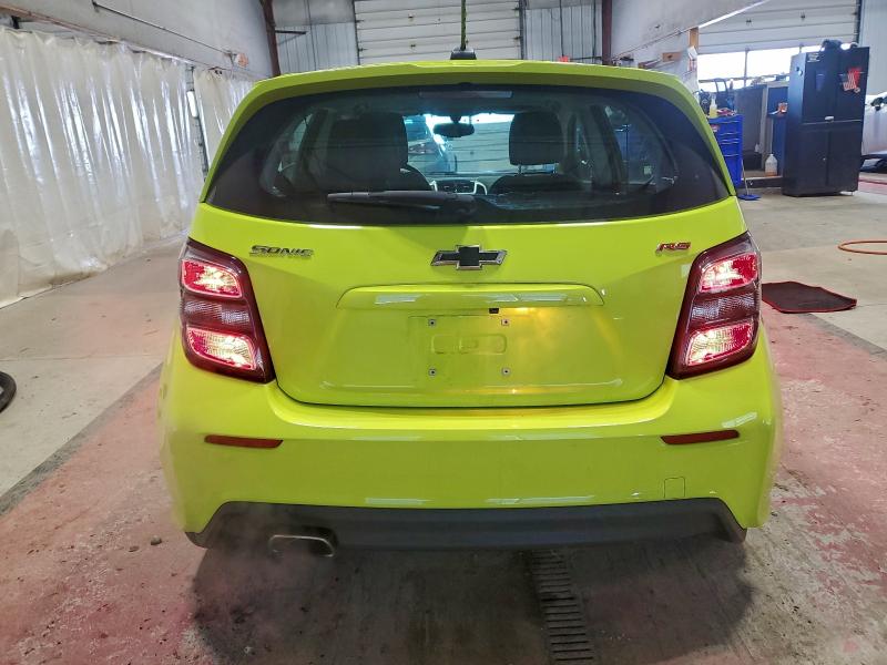 Photo 6 from auction – 2019 CHEVROLET SONIC LT with VIN 1G1JD6SB0K4115308