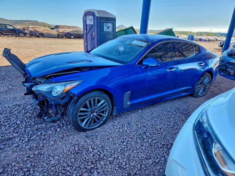 KIA STINGER 2018 with VIN KNAE15LAXJ6020188 - Photo from auction