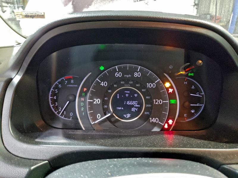 Photo 9 from auction – 2013 HONDA CR-V EX with VIN 5J6RM4H52DL036029