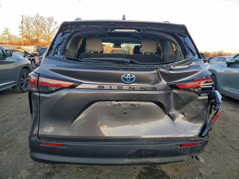Photo 6 from auction – 2021 TOYOTA SIENNA LE with VIN 5TDKSKFC0MS026956