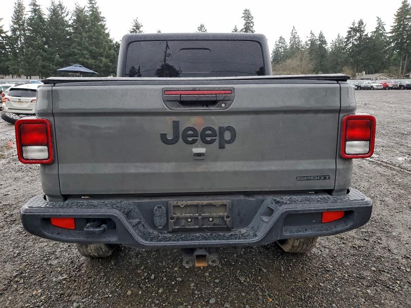 Photo 6 from auction – 2020 JEEP GLADIATOR with VIN 1C6HJTAG0LL156787