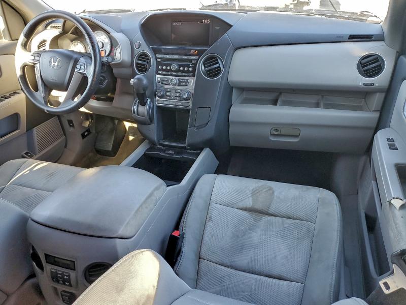 Photo 8 from auction – 2013 HONDA PILOT LX with VIN 5FNYF3H25DB017800