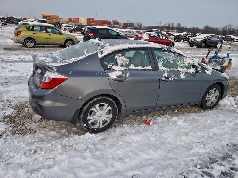 Photo 3 from auction – 2012 HONDA CIVIC with VIN JHMFB4F29CS004267