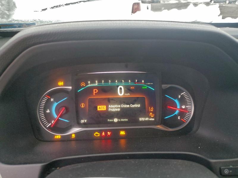 Photo 9 from auction – 2022 HONDA PILOT EXL with VIN 5FNYF6H54NB009703