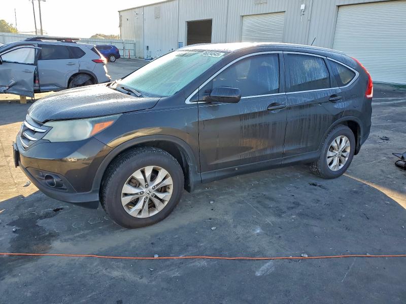 HONDA CR-V EXL 2014 with VIN 2HKRM4H79EH654526 - Photo from auction