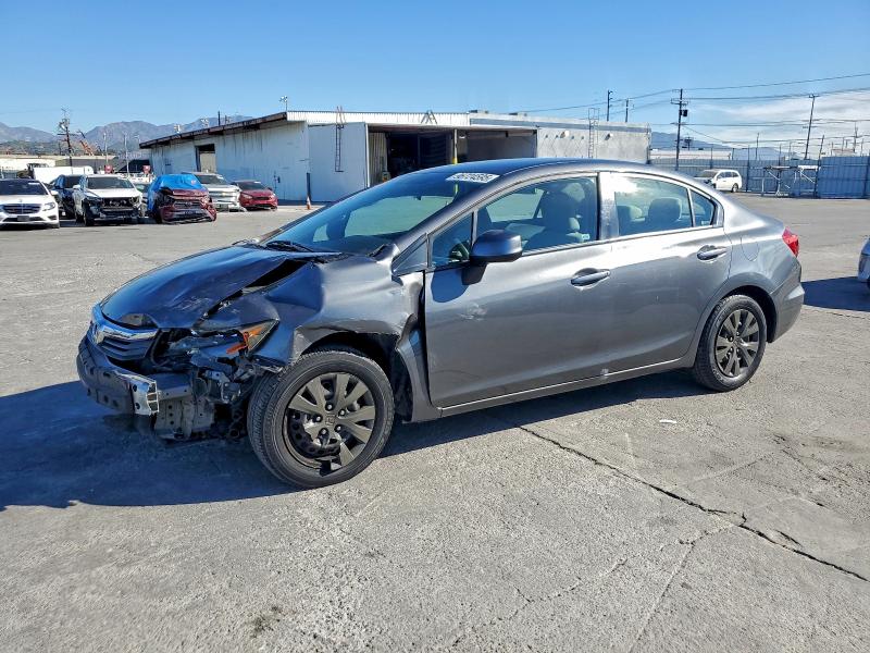 Photo 1 from auction – 2012 HONDA CIVIC LX with VIN 19XFB2F57CE363961
