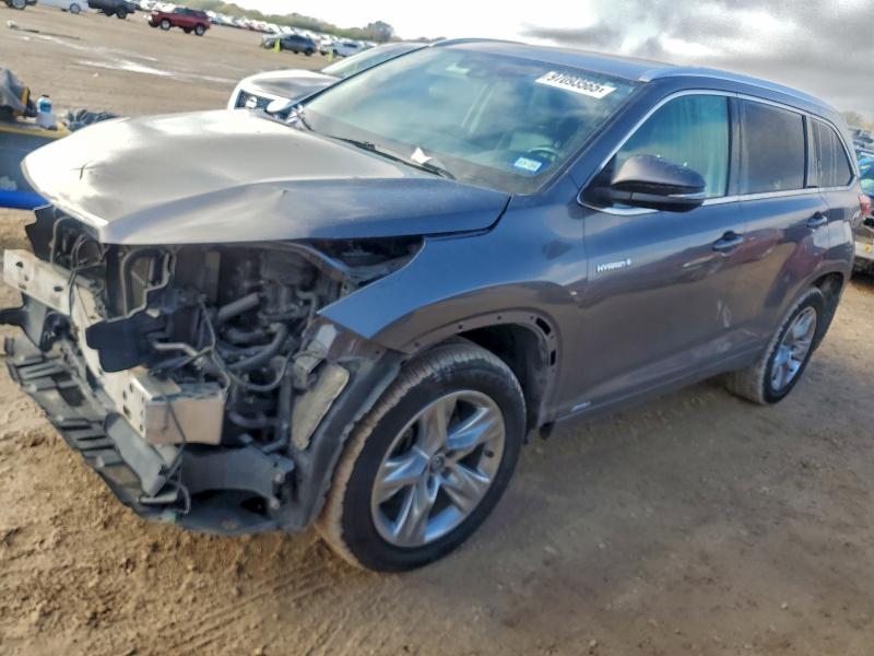 TOYOTA HIGHLANDER 2017 with VIN 5TDDGRFH4HS031369 - Photo from auction