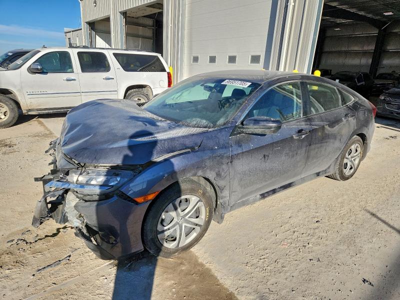 HONDA CIVIC LX 2017 with VIN 19XFC2F5XHE010781 - Photo from auction