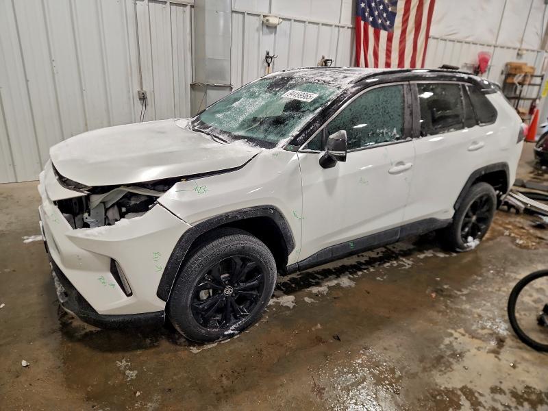 Photo 1 from auction – 2022 TOYOTA RAV4 XSE with VIN 4T3E6RFV8NU075902