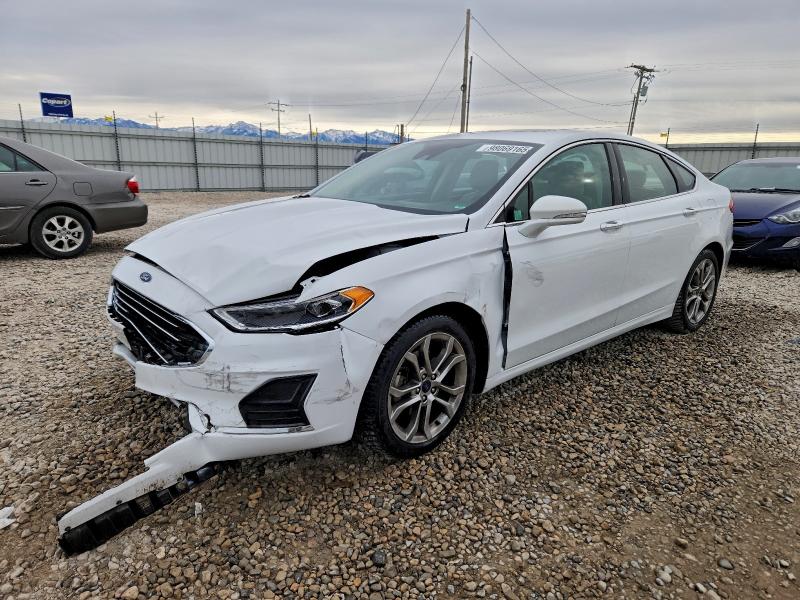FORD FUSION SEL 2019 with VIN 3FA6P0CD6KR259895 - Photo from auction