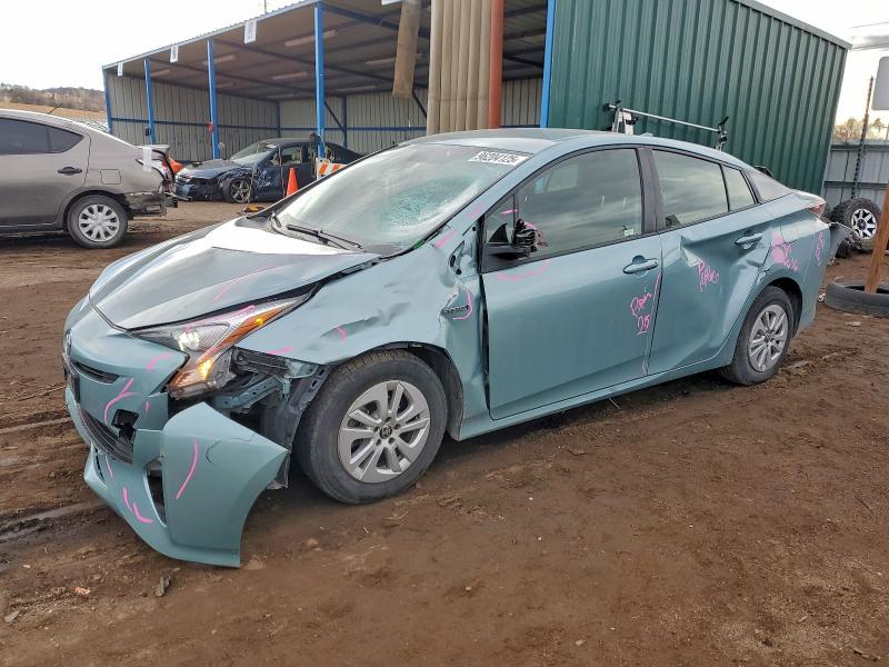 TOYOTA PRIUS 2016 with VIN JTDKBRFU0G3001336 - Photo from auction