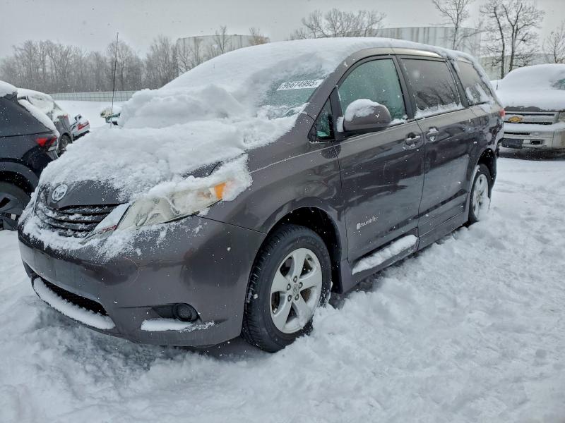 TOYOTA SIENNA LE 2012 with VIN 5TDKK3DC6CS235433 - Photo from auction
