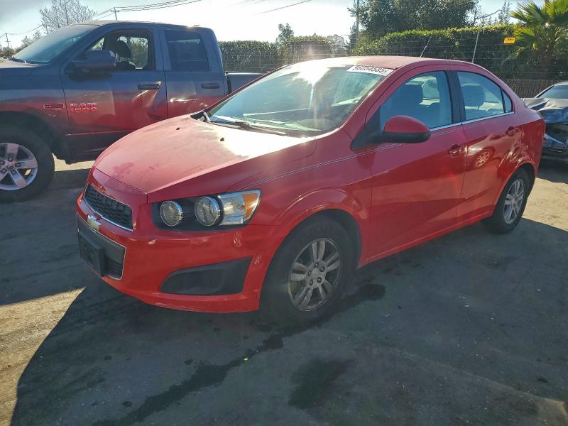 CHEVROLET SONIC LT 2014 with VIN 1G1JC5SH0E4186224 - Photo from auction
