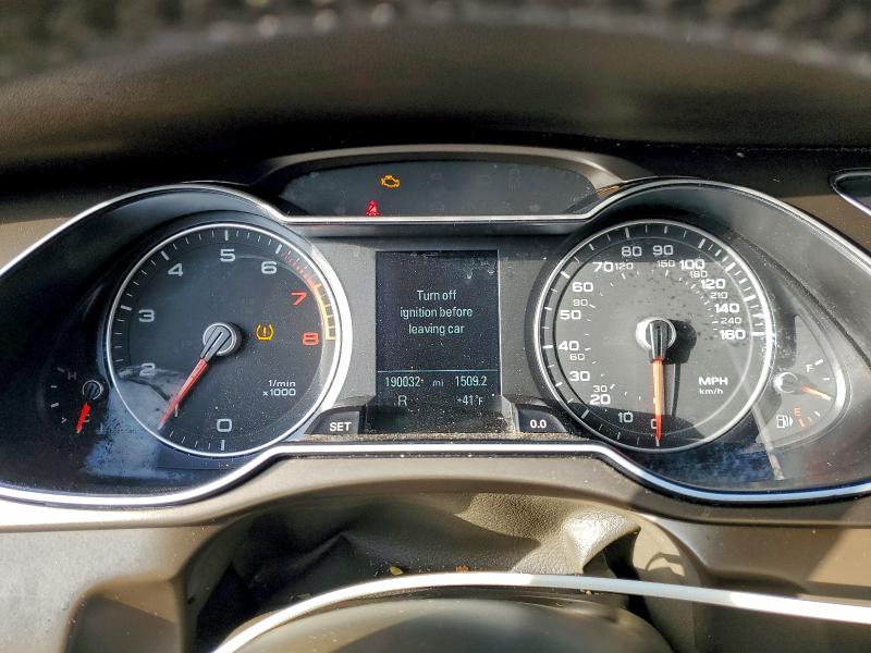 Photo 9 from auction – 2014 AUDI A4 PREMIUM with VIN WAUBFAFL8EA047175