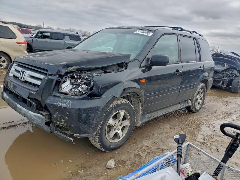 HONDA PILOT EXL 2007 with VIN 2HKYF18547H508783 - Photo from auction