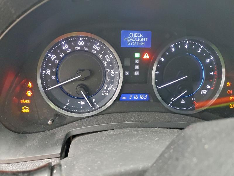 Photo 9 from auction – 2011 LEXUS IS 250 with VIN JTHBF5C25B5141202