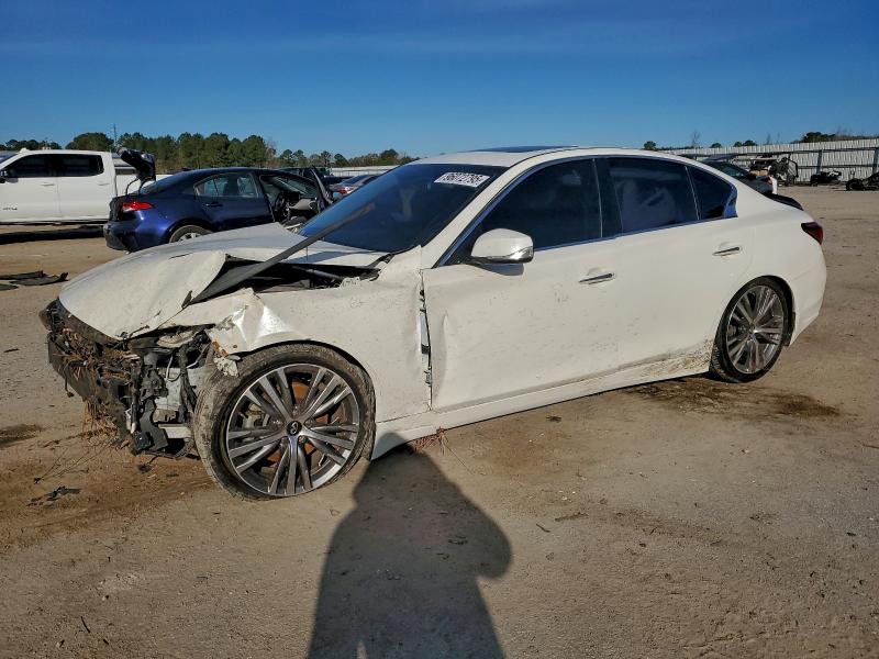 INFINITI Q50 LUXE 2018 with VIN JN1EV7AP8JM362022 - Photo from auction