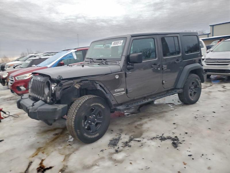 JEEP WRANGLER U 2018 with VIN 1C4BJWDGXJL911761 - Photo from auction