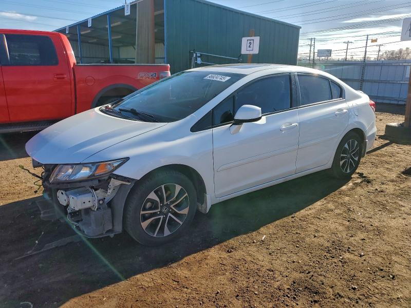 HONDA CIVIC EXL 2013 with VIN 19XFB2F96DE005755 - Photo from auction
