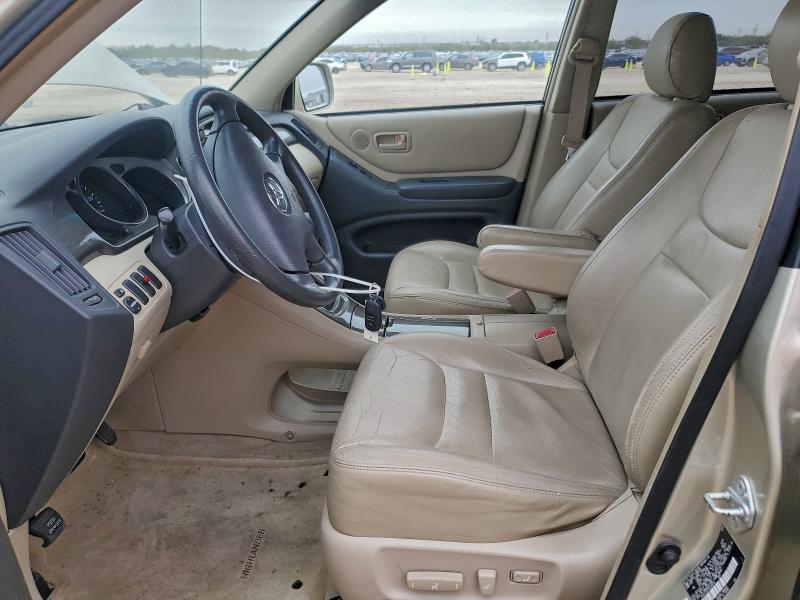 Photo 7 from auction – 2003 TOYOTA HIGHLANDER with VIN JTEGF21A730120510